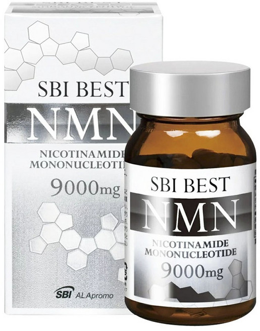 SbiAlapromo 優質NMN膠囊 9000mg, 1罐, 60顆