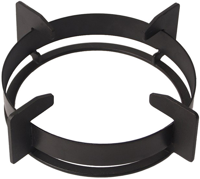 캠핑 그리들 받침대 버너 휴대용 가스 렌지 레인지 고기 구이 불판 거치대 무쇠 바베큐 그릴 석쇠 받침 캠핑용 솥뚜껑 스토브 화로 용품 화로대, 대형(205 x 80 mm), 1개