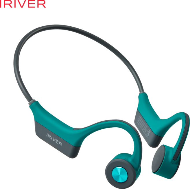 아이리버 초경량 블루투스 골전도 이어폰 ver5.3 IP65 방진방수 Eiger Opera Sports X3 RUN, 그린