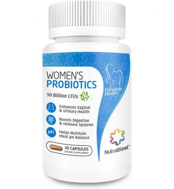 NutraBlast Vaginal Probiotics for Women Digestive Intimate Balance UT & Vaginal Health - 50 Bill, 1개, 30정 - 쿠팡