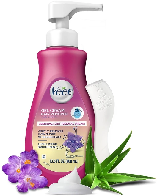 비트 Veet 민감성용 젤 제모 크림, 400ml, 1개 - 쿠팡