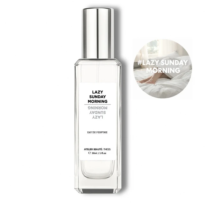 떼시스 레이지 선데이 모닝 소프트 코튼 화이트 클린 머스크 니치 향수 오드퍼퓸, 1개, 50ml - 쿠팡