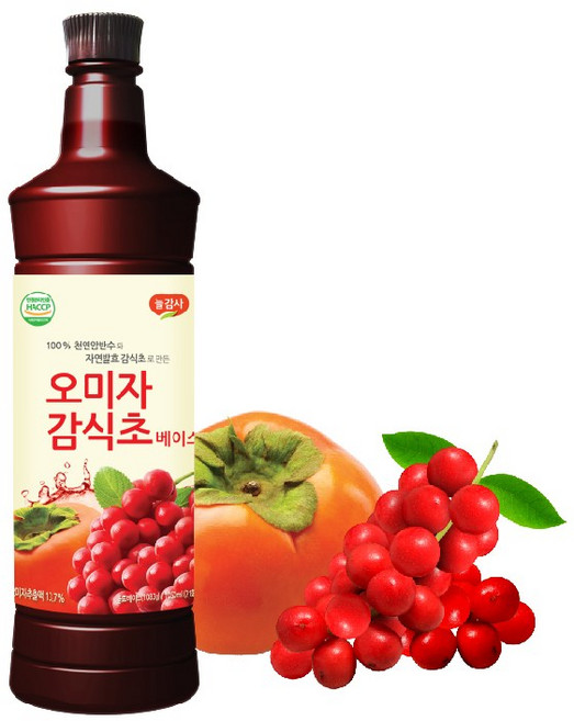 광야 광야식품 오미자감식초 베이스 970ml, 1개