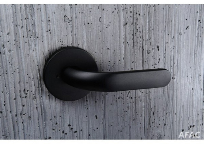 에이에프에이씨 블랙 버튼형 방문손잡이 13-01 AFAC