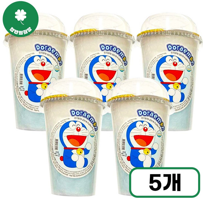 도라에몽 컵 솜사탕 랜덤발송, 12g, 5개