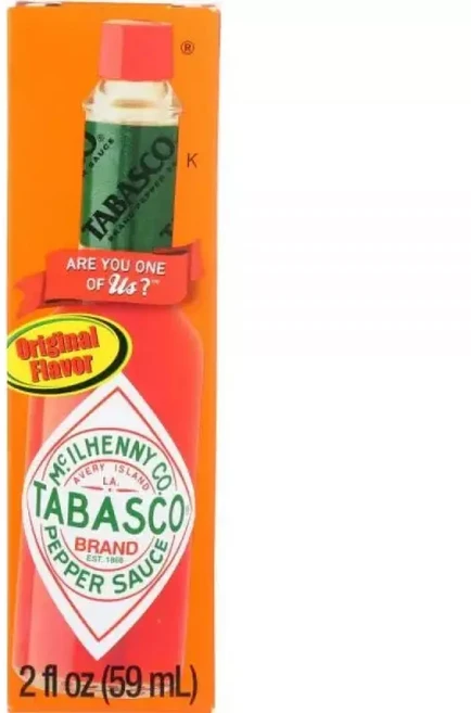 Tabasco TABASCO 브랜드 레드 페퍼 소스 싱글 팩 - 56.7g2온스 호환, 1세트