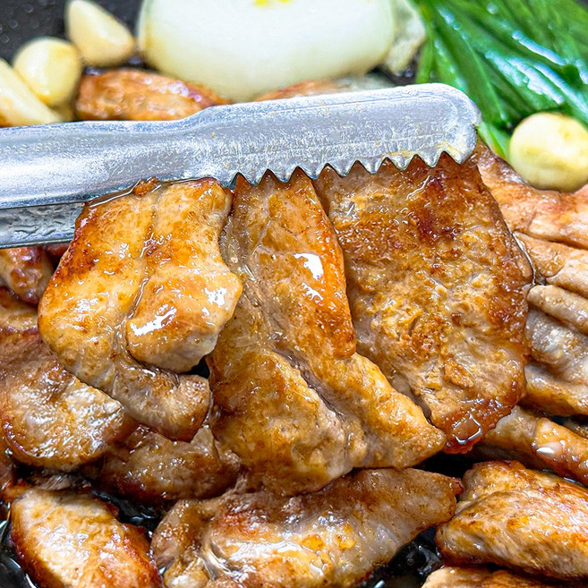 푸짐하고 신선한 한돈 냉장 뒷고기 모듬, 4개, 500g