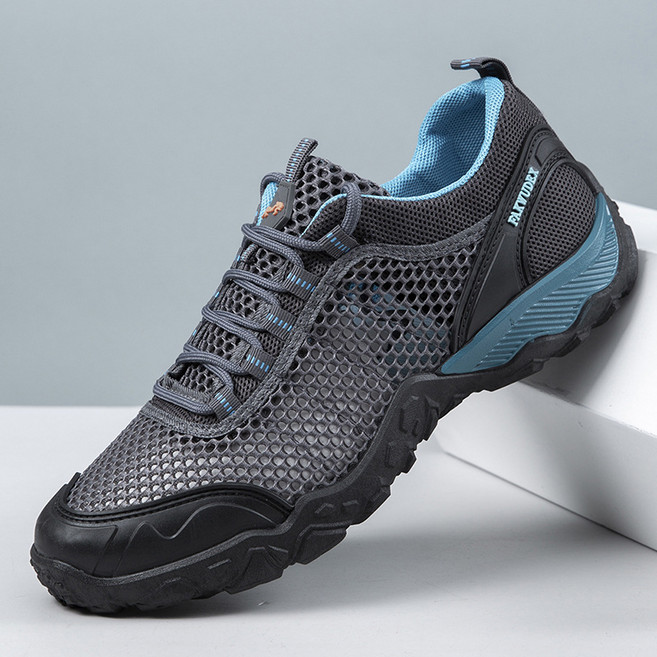 ANYOU 남자 여름 운동화 통기성 메쉬 편안한 런닝화 스니커즈