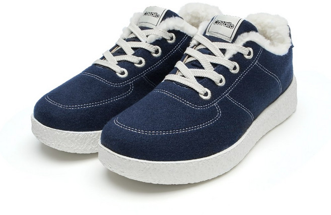 까발로 발 편한 경량 워킹화 털운동화 겨울 스니커즈 CA025