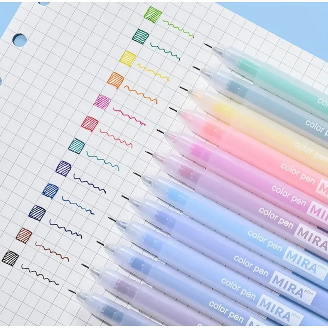 꾸미기 컬러젤펜 세트, 1세트, 혼합