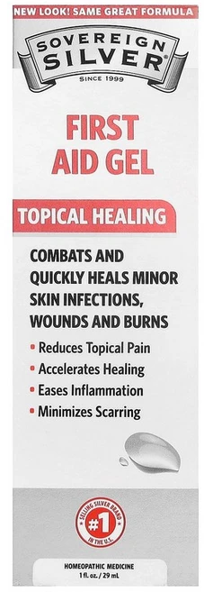 Sovereign Silver 응급용 젤 29ml 1fl oz, 29.574 ml, 1개 - 쿠팡