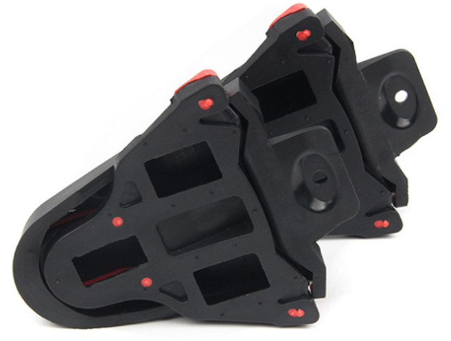 셀렉트템 시마노 호환 로드 클릿커버 평페달 자전거, 1세트, 블랙