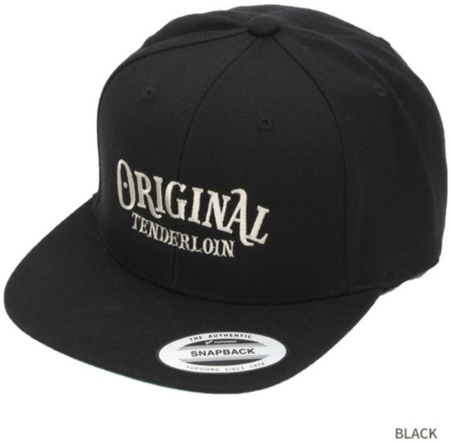 텐더로인 TENDERLOIN 오리지널 스냅백 블랙