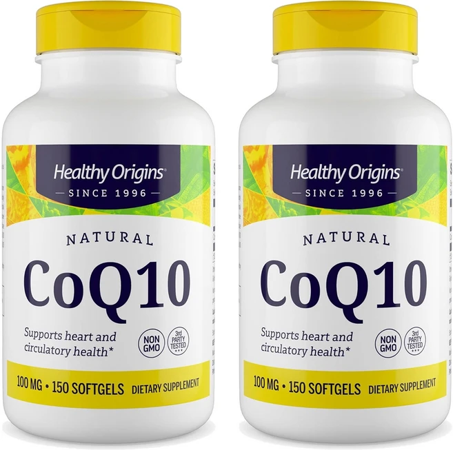 헬시오리진스 CoQ10 100mg 소프트젤, 150정, 2개 - 쿠팡