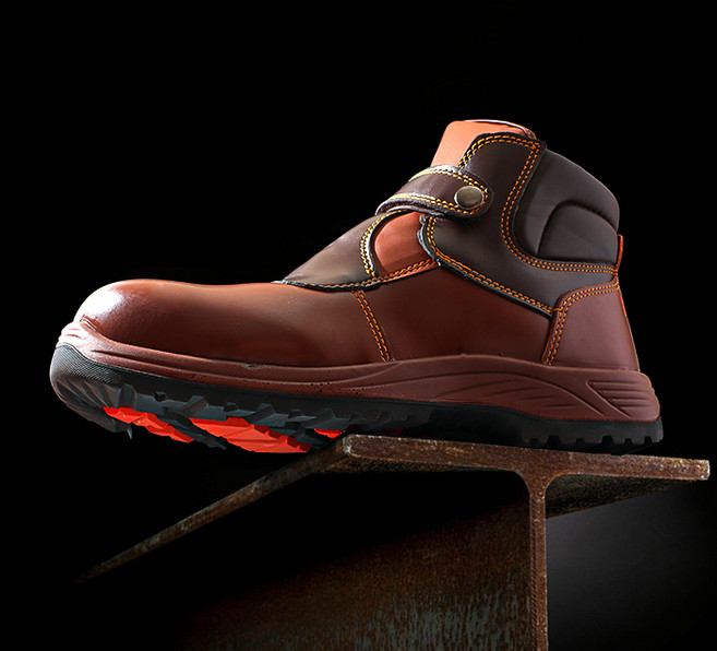 레오파드 벨크로안전화 6인치 안전화 용접화 찍찍이 LEO-500