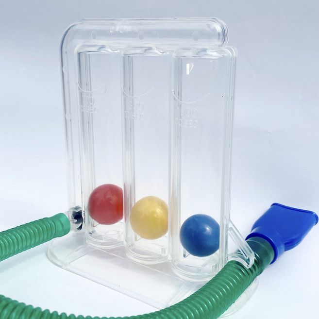 국산 호흡 폐활량운동기구 폐활량계 폐활량테스트 인스피로메타, 1개, 1개입