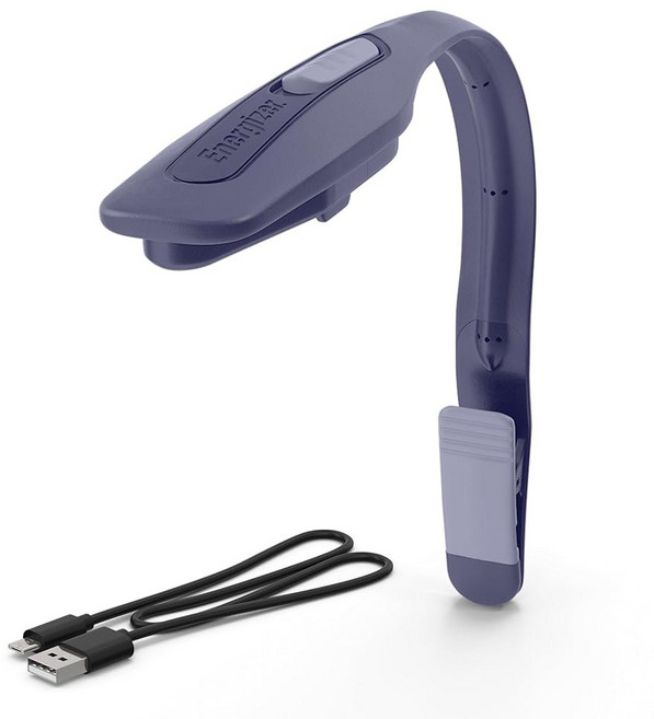 밤에 읽을 책등 색상의 오래 지속되 LED 있는 충전식 에너자이저 독서등 따뜻한 FLEX, Purple