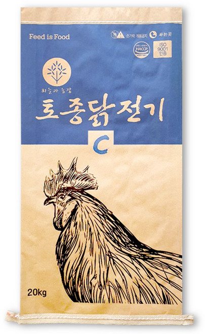 한일 토종닭 전기 크럼블 사료, 20kg, 1개