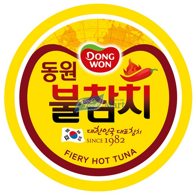 동원 매운 불 참치 90g 통조림 캔, 60개