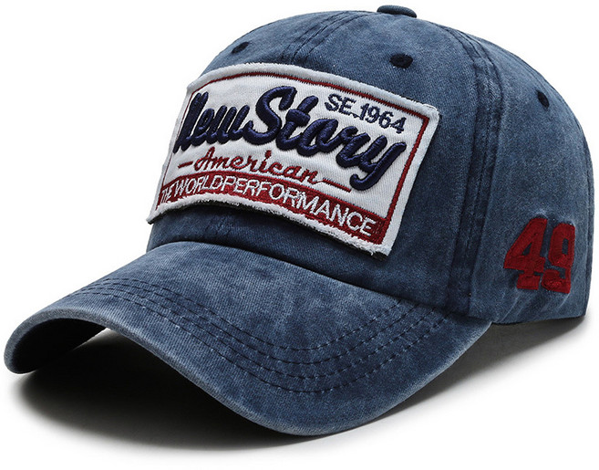 트랜드락 New Story 빈티지 레터링 위싱 대두 볼캡