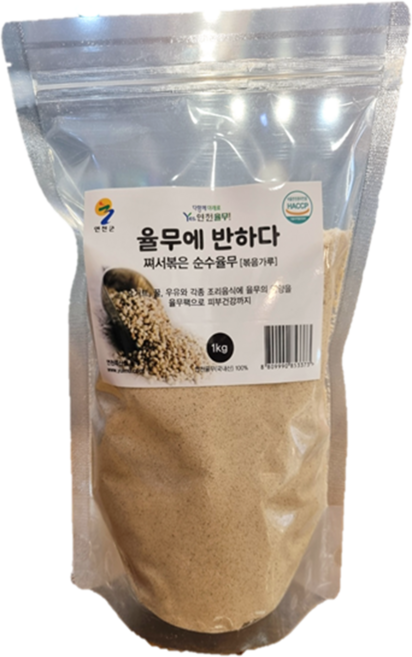 연천율무 100 % 국산 쪄서볶은 선식 율무볶음가루 1kg, 1개