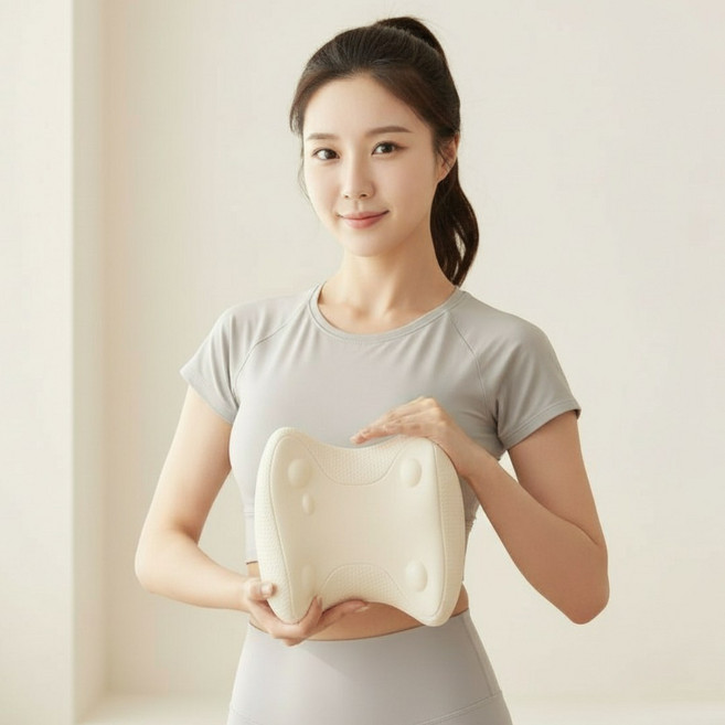 사롬사리 넥스트레쳐 거북목 스트레칭 교정기, 1개