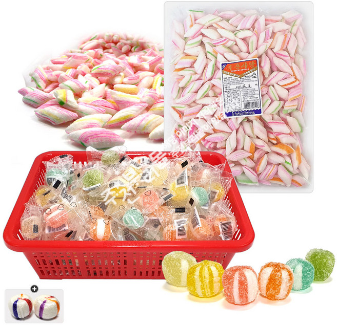 과일맛사탕(1000g) 1통+달인 옥춘박하사탕(500g) 1봉+자색옥춘사탕 20g 세트, 1.5kg, 1세트