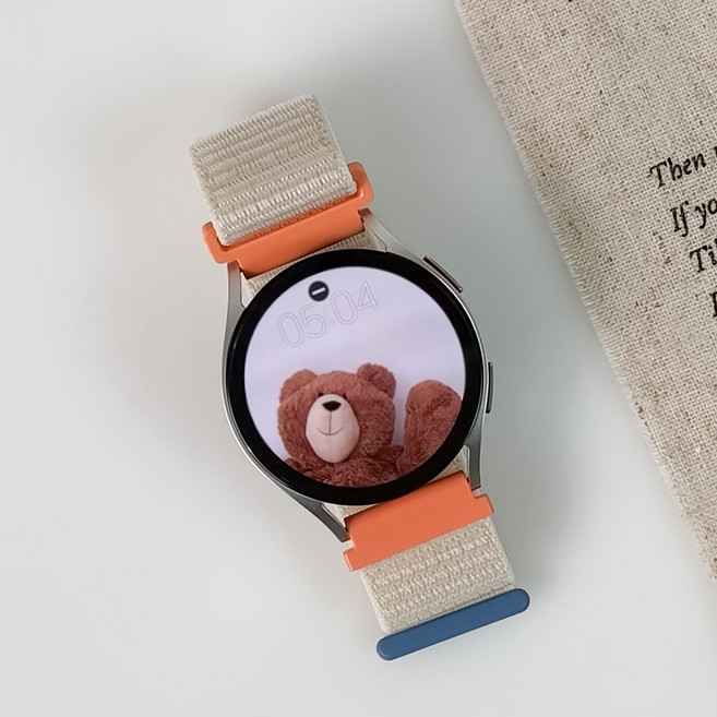 엔터콘 갤럭시워치 스트랩 스포츠 루프 밴드, 갤럭시워치 7/6/6클래식/5/5프로/4/4클래식, NEW 뉴 스타라이트, 1개