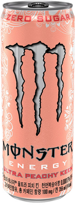 몬스터 에너지 울트라 피치 킨, 355ml