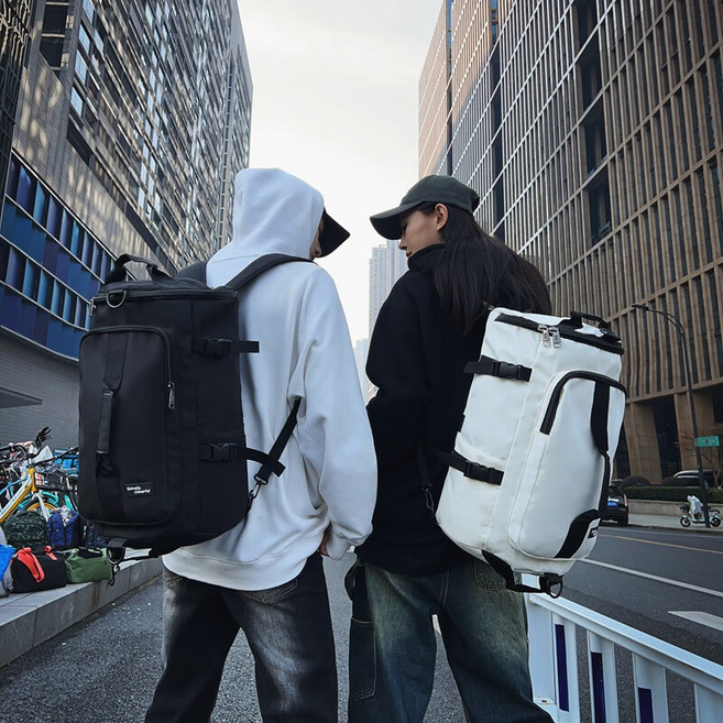 YioYcc 여행가방 백팩 대용량 남녀공용 캐주얼 가방 크로스백