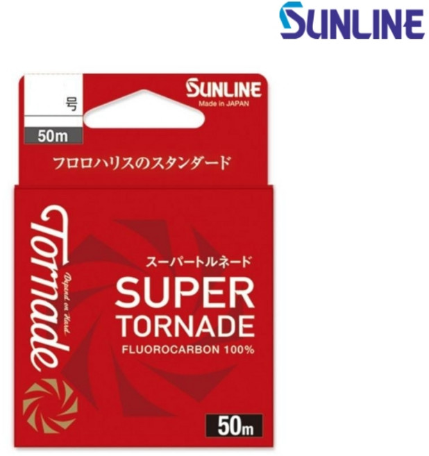 선라인 감성돔 낚시 목줄 슈퍼 토네이도 50M HG 0.6호, 1개