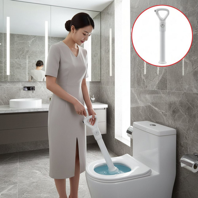 압축 공기 하수구 뻥투 뚫어뻥 배수구 막힘 변기뚫는기계 자동, 상세페이지 참조