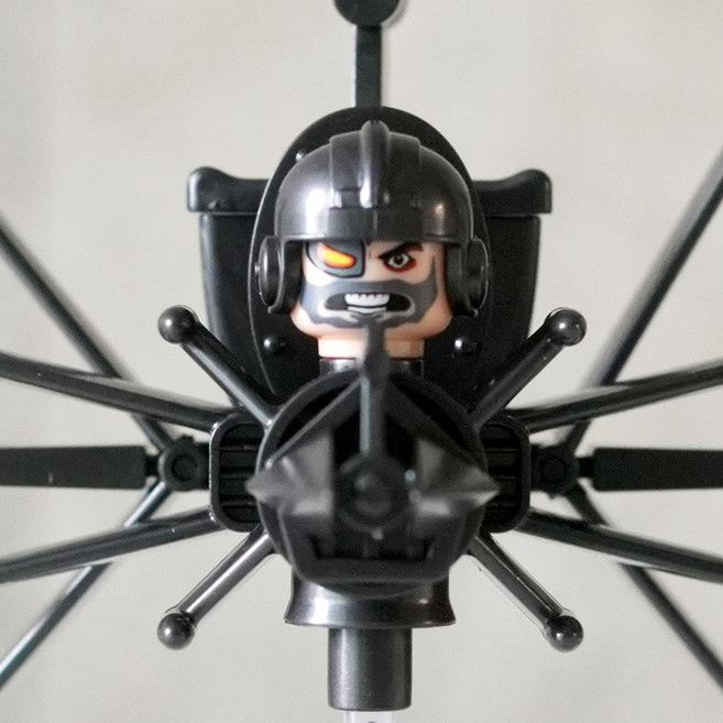 핸드브릭 팩토리 커스텀 미니브릭 피규어 스키비디 토일렛 호환 블록호환, 88. 요격기 아스트로 토일렛맨, 1개