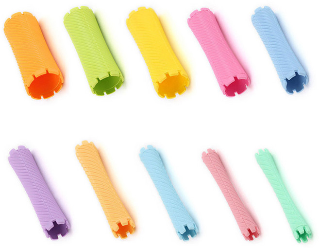 볼륨 웨이브 롯드 파마롯드, 1개, 1호 주황