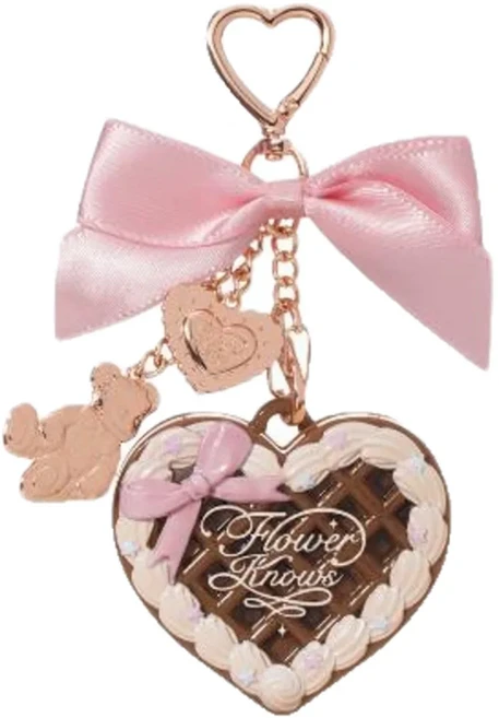 플라워 노우즈 미니 세팅 파우더 2.5g 스위티 베어 컬렉션 (체인 포함) 페이스 메이크업