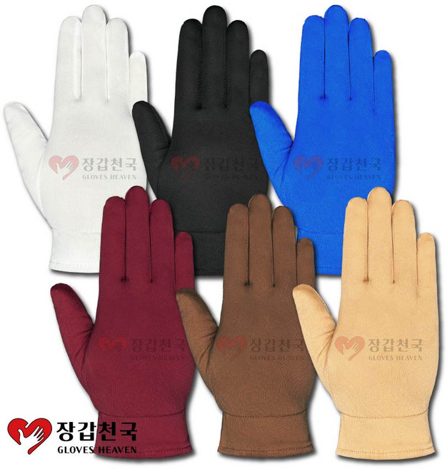 장갑천국 울장갑 10켤레 기누 장갑 속 예식 행사 운전 내피