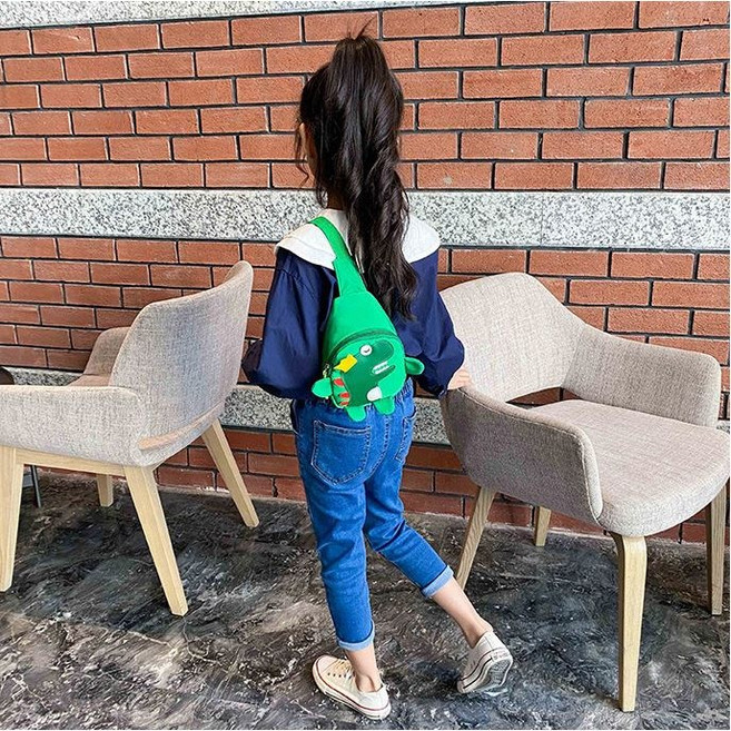 공룡 유아 크로스백 남아 여아 어린이집 선물 아기가방 핸드폰 남아 복주머니 힙색