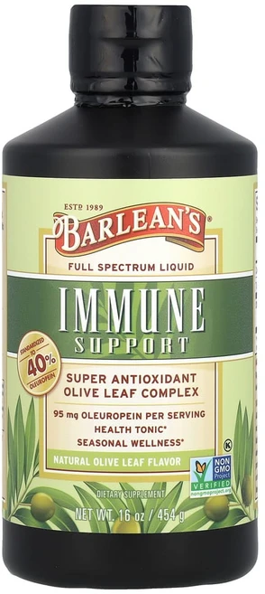 발린스 Barleans (발린스) 올리브 잎 복합체 올리브 잎 향 454g(16oz), BAR70004, 454g_1개, 1개 - 쿠팡