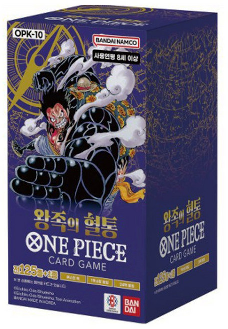 원피스카드게임 부스터팩 10탄 왕족의 혈통 OPK-10, 1박스