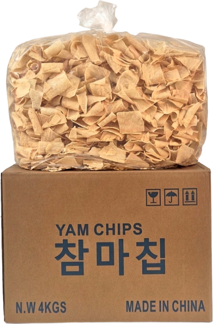 참마칩 4kg 대용량/업소용/소분용/웰빙간식/영양간식/부모님간식/시장간식/옛날과자, 1개