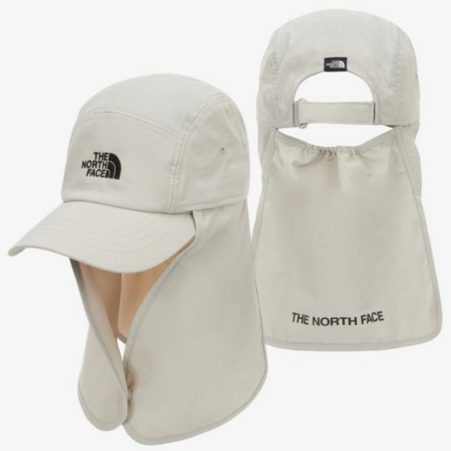 [매장판] 노스페이스 모자 등산 차양막 티엔에프 라이트 쉴드 캠프 캡 화이트 샌드 NE3CR66B, M