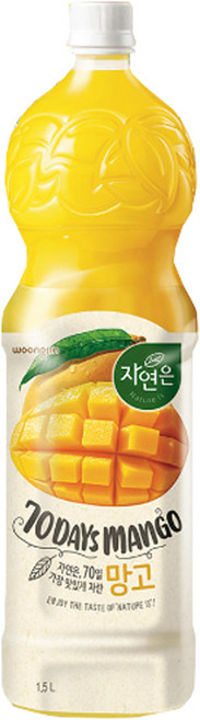 자연은 망고 주스 1.5L 단품, 1개