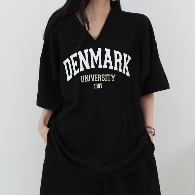 루나샵 덴마크브이박스 반팔 티셔츠