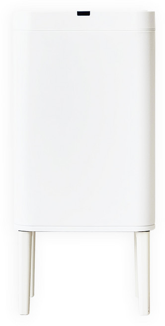 데코아르 스마트 자동센서 스테인레스 휴지통 (20L 전용), 퓨어 화이트 (다리 4개 증정)