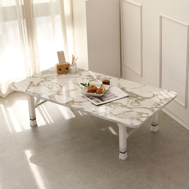 접이식 좌식 거실테이블 밥상 책상 손님상 12060, 샌드베이지, 본상품선택