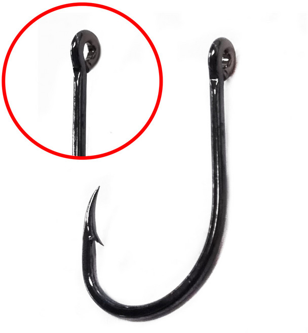 카쿠쯔리 지누고리형바늘 대용량 7호~12호 카본니켈바늘 대용량, 1개