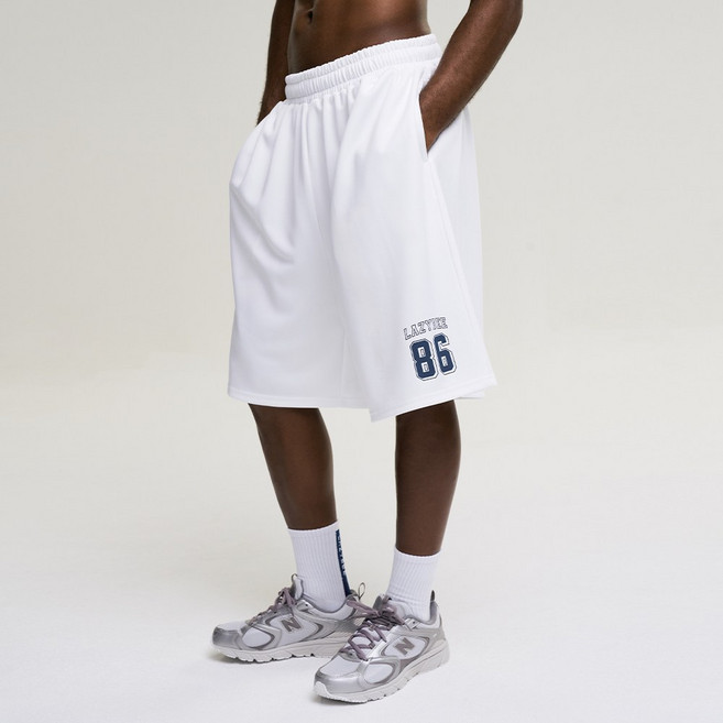 레이지비 남자 자이언트핏 져지 오버핏 버뮤다 팬츠 반바지 헬스복 운동복 짐웨어 공용