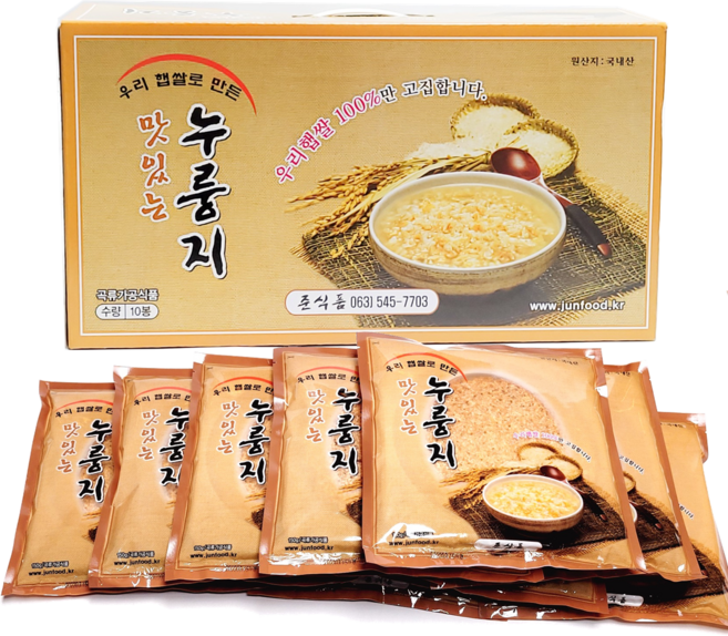 맛있는누룽지, 150g, 10개