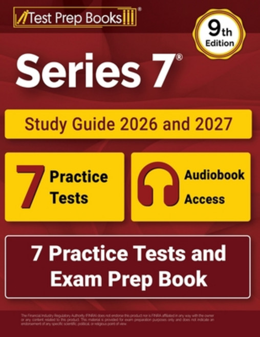 (外文書)Series 7 Study Guide 2026 and 2027: 7 Practice Tests and Exam Prep Book [9th Edit... Paperback, English, Test Prep Books
