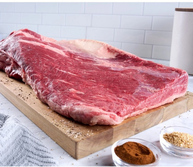 호주산 소고기 코스트코 차돌 양지 냉동 텍사스 브리스킷용 2kg 원육, 1개